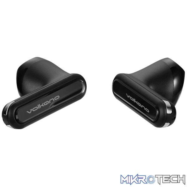 Volkano QuietFit - TWS Earphones with ANC & ENC- Black - Image 4
