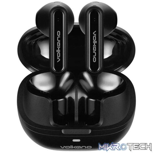 Volkano QuietFit - TWS Earphones with ANC & ENC- Black - Image 9