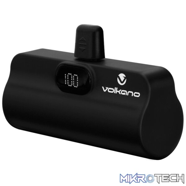 Volkano Relief Pro Power Bank - 5000mAh Type-C Direct Plug-In - Image 2