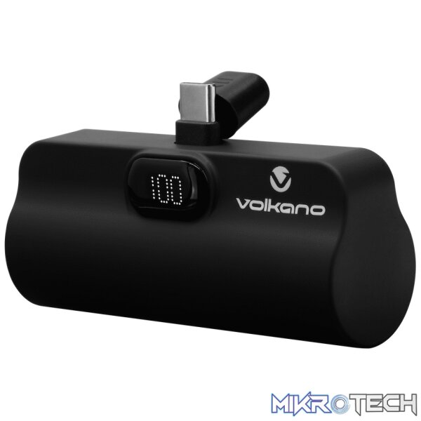 Volkano Relief Pro Power Bank - 5000mAh Type-C Direct Plug-In - Image 3