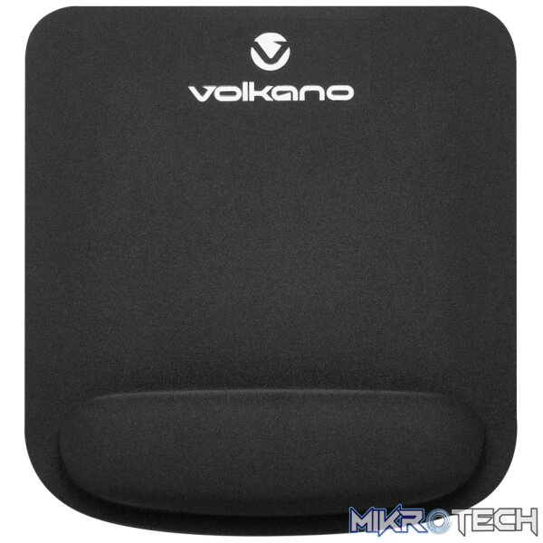 Volkano Rest Series Memory Foam Mousepad - Black - Image 2