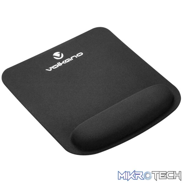 Volkano Rest Series Memory Foam Mousepad - Black - Image 4