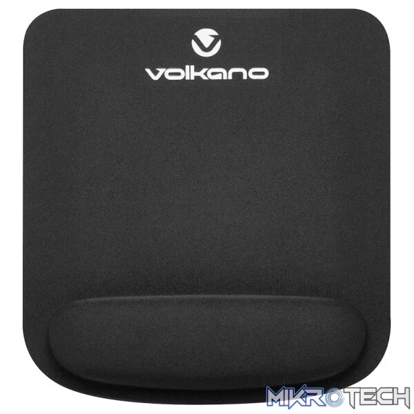Volkano Rest Series Memory Foam Mousepad - Black Volkano Rest Series Memory Foam Mousepad - Black