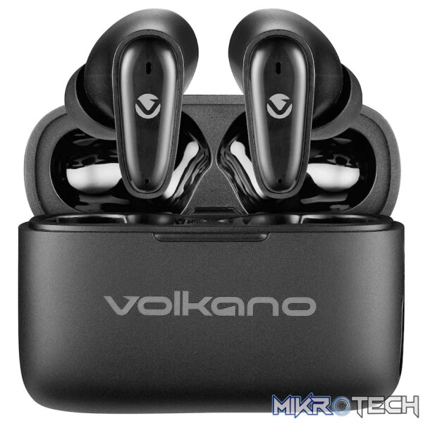 Volkano Revive Series TWS Earphones - Black - Image 3