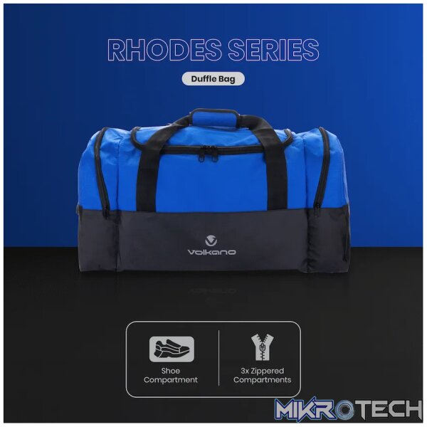 Volkano Rhodes 70l Duffle - Blue - Image 10