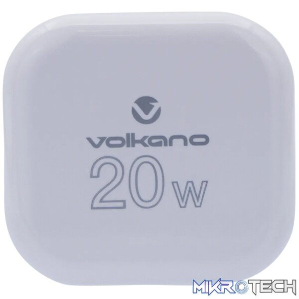 Volkano Robust Series 3-Pin SA to 20w PD + QC 3.0 Wall Charger - Image 2