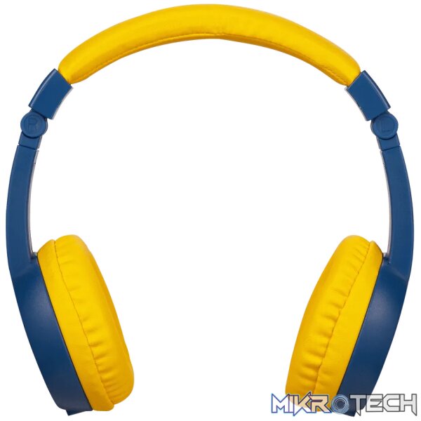 Volkano Sidekick Series Wired Kiddies Headphones with Share Port - Yellow/Blue - Image 14