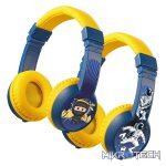 Volkano Sidekick Series Wired Kiddies Headphones with Share Port - Yellow/Blue - Image 8