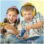 Volkano Sidekick Series Wired Kiddies Headphones with Share Port - Yellow/Blue - Image 9