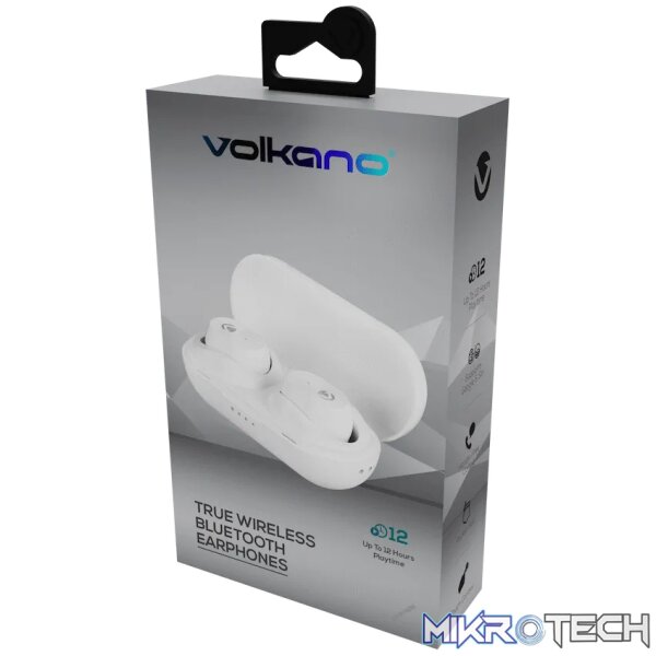 Volkano Skadi Series TWS Earphone - White - Image 3