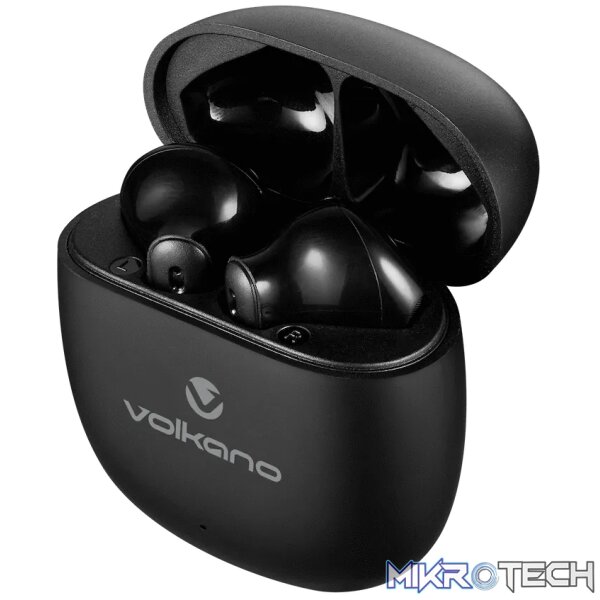 Volkano Sleek Series TWS Earphones - Black - Image 3