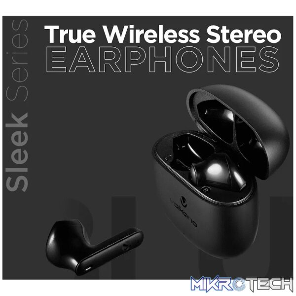Volkano Sleek Series TWS Earphones - Black - Image 6