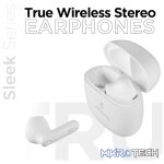 Volkano Sleek Series TWS Earphones - White - Image 6