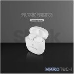 Volkano Sleek Series TWS Earphones - White - Image 8