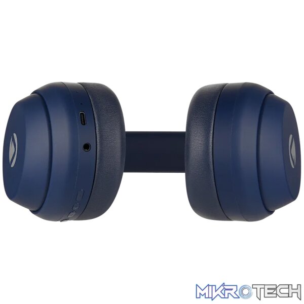 Volkano SoundSweeper Series Active Noise Cancelling bluetooth Headphones - Blue - Image 4