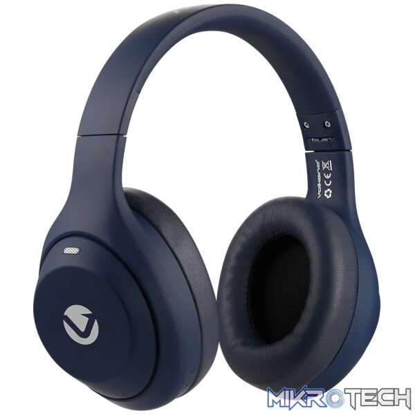 Volkano SoundSweeper Series Active Noise Cancelling bluetooth Headphones - Blue - Image 6