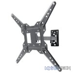 Volkano Steel Series Full Motion Single Arm TV Wall Mount for 23 inch-55 inch TVs
