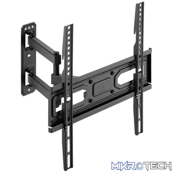 Volkano Steel Series Full Motion Single Arm TV Wall Mount for 32 inch-55 inch TVs - Image 2