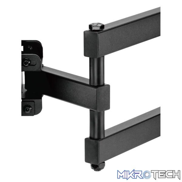 Volkano Steel Series Full Motion Single Arm TV Wall Mount for 32 inch-55 inch TVs - Image 9