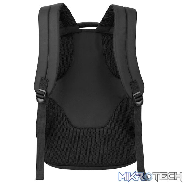 Volkano Suave 15.6 inch Laptop Backpack - Black/Turquoise - Image 3