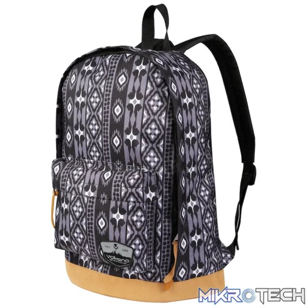 Volkano Suede Series Backpack - Ethnic - Dark Grey - Image 3