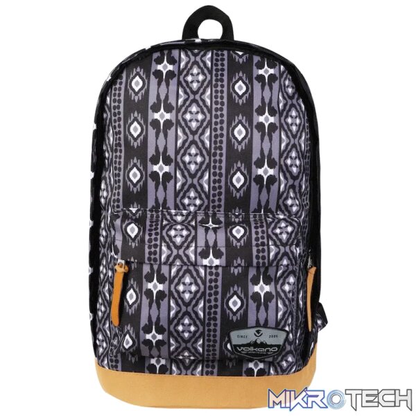 Volkano Suede Series Backpack - Ethnic - Dark Grey Volkano Suede Series Backpack - Ethnic - Dark Grey