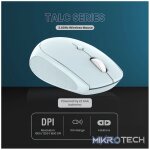 Volkano Talc Wireless Mouse - Blue - Image 2