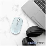 Volkano Talc Wireless Mouse - Blue - Image 4