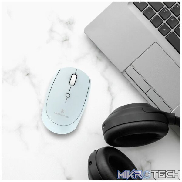 Volkano Talc Wireless Mouse - Blue - Image 4