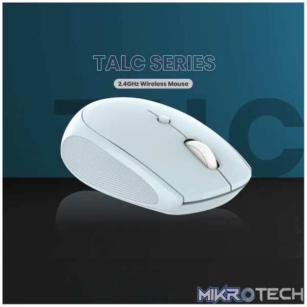 Volkano Talc Wireless Mouse - Blue - Image 5