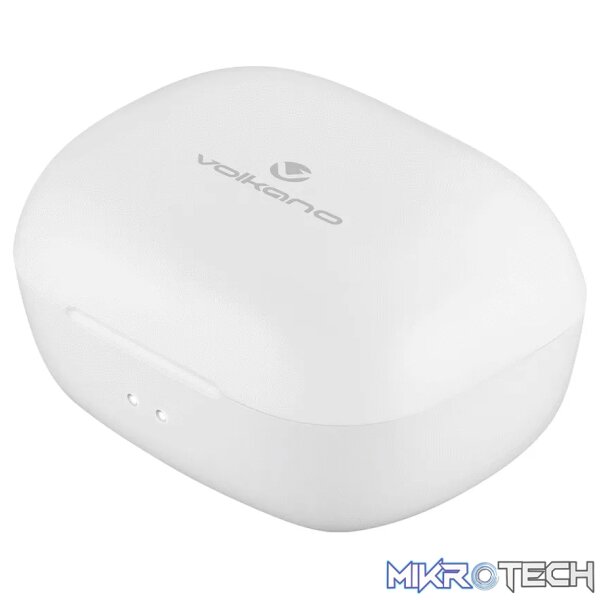 Volkano Taurus Series 2.0 True Wireless Earphones - White - Image 9