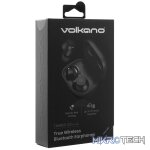 Volkano Taurus Series 2.0 True Wireless Earphones with Charging Case - Black - Image 12