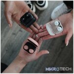 Volkano Taurus Series 2.0 True Wireless Earphones with Charging Case - Pink - Image 7
