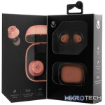 Volkano Taurus Series 2.0 True Wireless Earphones with Charging Case - Pink - Image 10