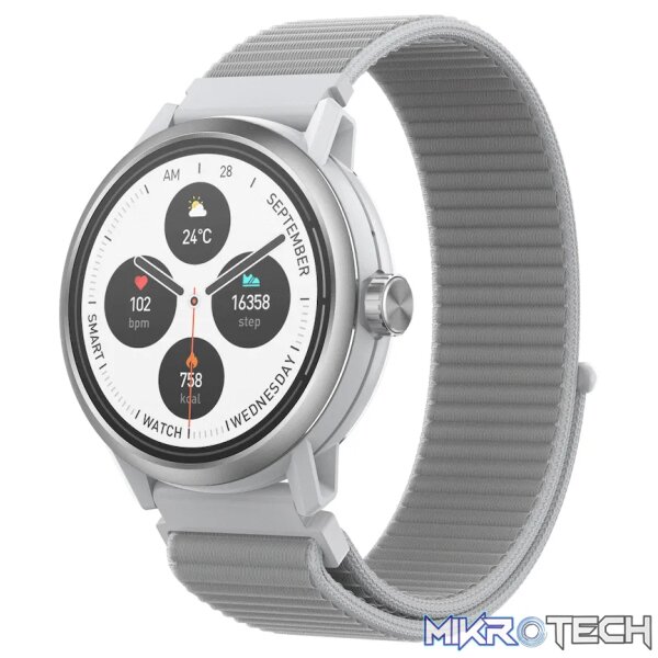Volkano Tide Series Waterproof Smart Watch - Silver - Image 2