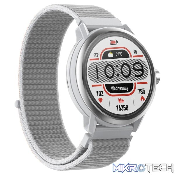 Volkano Tide Series Waterproof Smart Watch - Silver - Image 3
