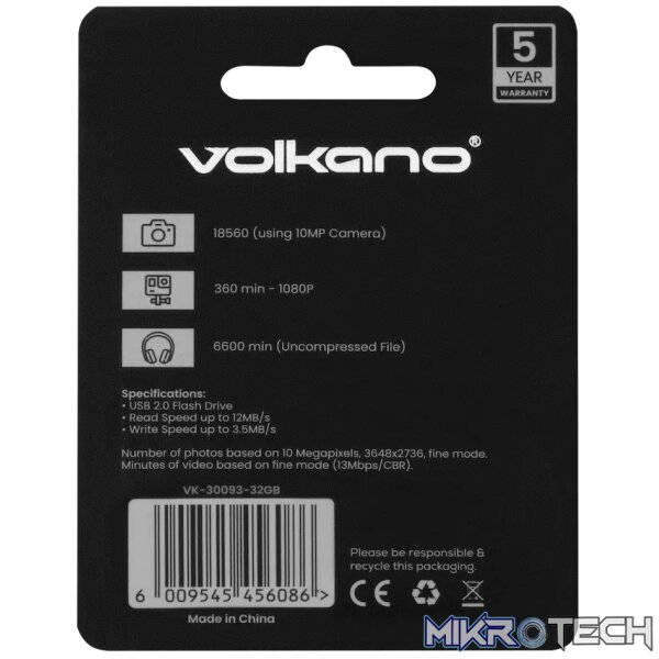 Volkano USB 2.0 Flash Drive 32gb - Image 2