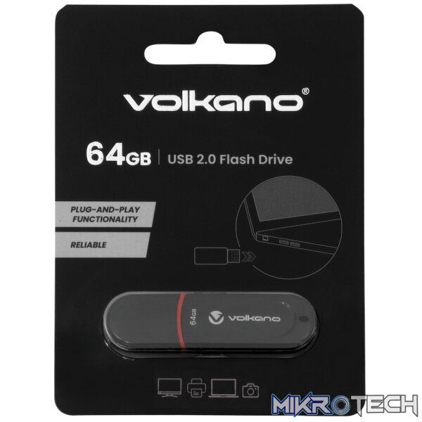 Volkano USB 2.0 Flash drive 64GB Volkano USB 2.0 Flash drive 64GB