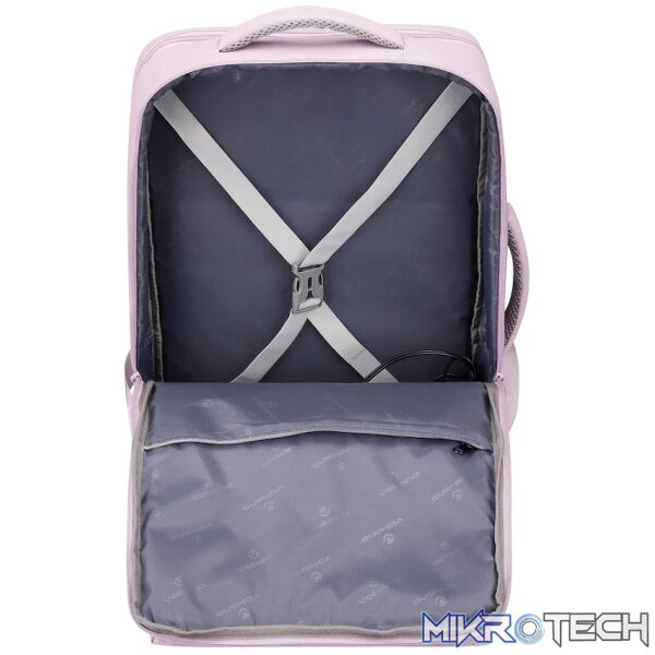 Volkano Under-Seat Traveller Backpack Pastel Pink - Image 6