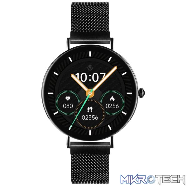 Volkano Valencia Series Ladies Smart Watch - Black - Image 7