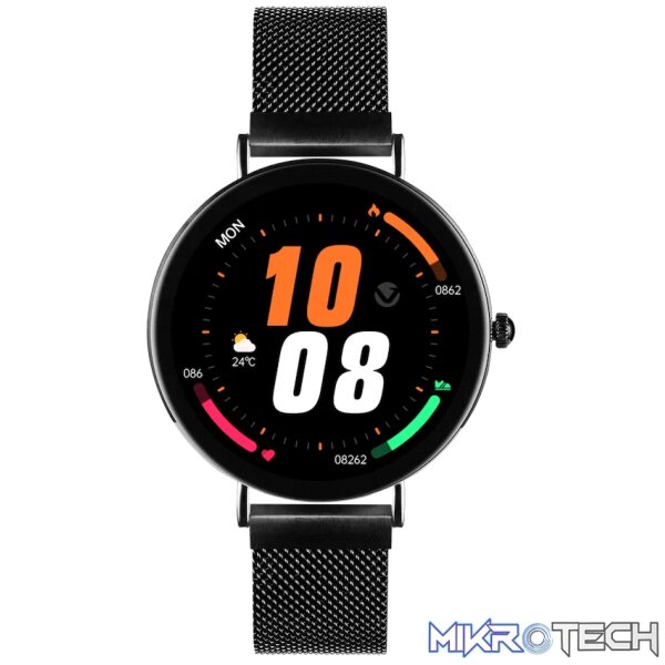 Volkano Valencia Series Ladies Smart Watch - Black - Image 9