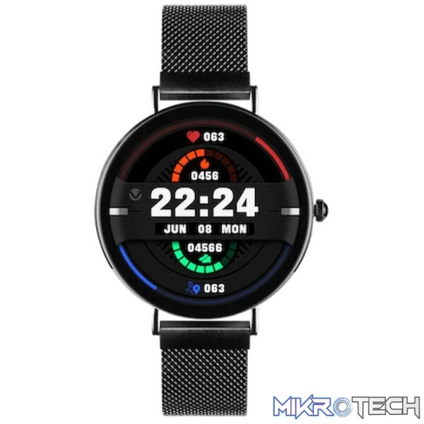 Volkano Valencia Series Ladies Smart Watch - Black - Image 10