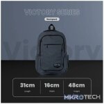 Volkano Victory Backpack - Navy - Image 4