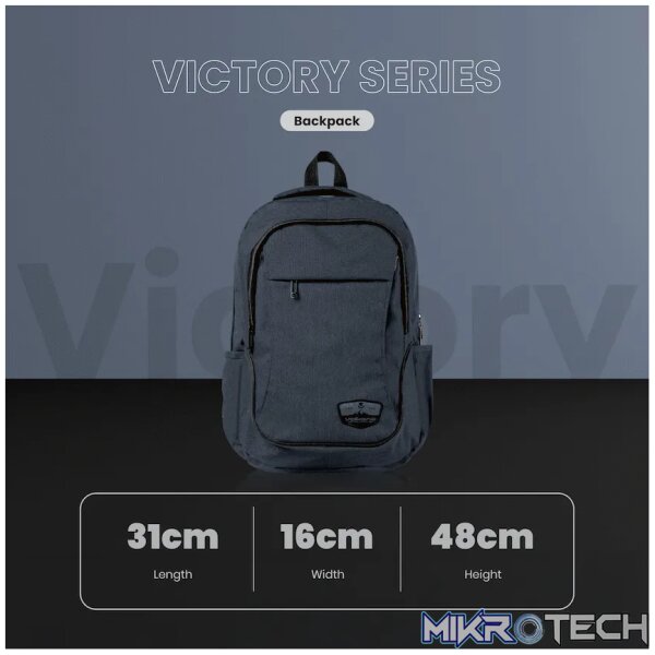 Volkano Victory Backpack - Navy - Image 4