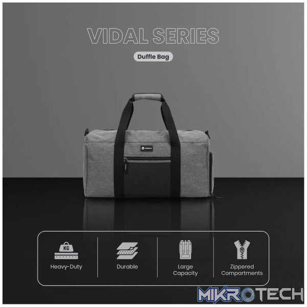 Volkano Vidal 35l Duffle - Grey - Image 7