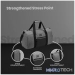 Volkano Vidal 35l Duffle - Grey - Image 8