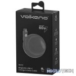 Volkano Weave Series 60w Magnetic Type-C Cable - Black - Image 3