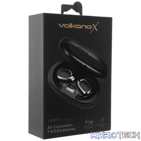 Volkano X VXO200 Open Wearable Stereo Earphones  - Black - Image 14