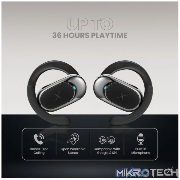 Volkano X VXO200 Open Wearable Stereo Earphones  - Black - Image 8