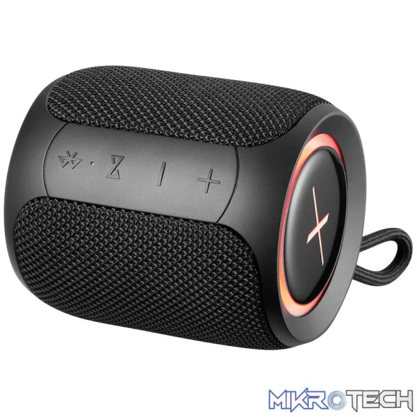 Volkano X Wave IPX66 Bluetooth Speaker - Black - Image 3